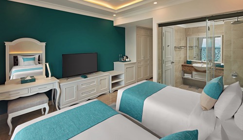 Privilege, Room, 2 Twin Beds, Sea View