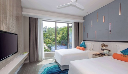Room, 2 Twin Beds, Smoking