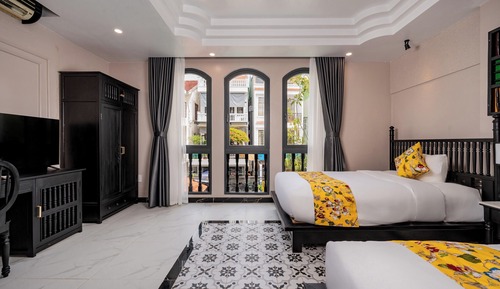 Deluxe Twin Room, Bathtub, Balcony