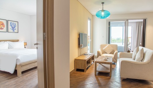 Two Bedroom Executive includes unlimited Jjimjilbang Spa