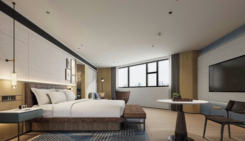 Premium Room, 1 King Bed, City View