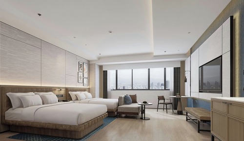 Superior Room, 1 King Bed, City View