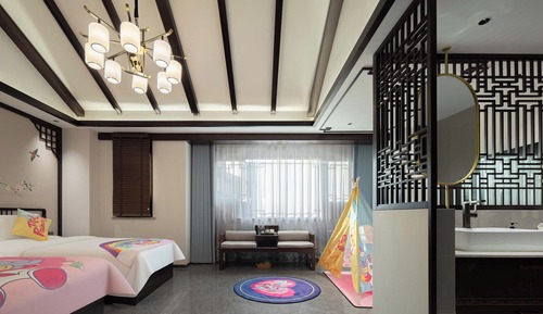 Family Twin Room, Courtyard View