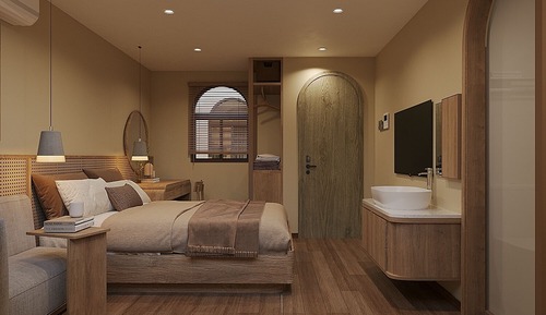 Standard Double Room, City View