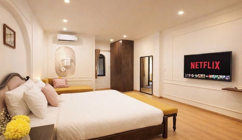 Mustard Suite with Sofa Bed