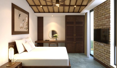 Family Villa, 2 Bedrooms, Balcony, City View