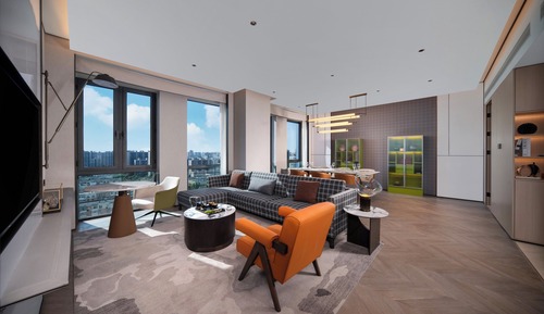 Suite with Dining Area, 1 Bedroom (Living and Dining Area)