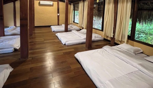 Standard Shared Dormitory, Balcony, Garden View