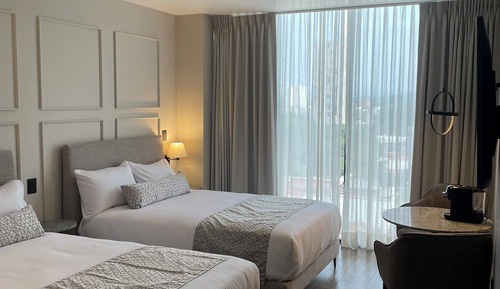 Deluxe Double Room, 2 Double Beds, City View