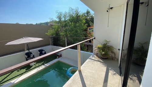 Basic Twin Room, Air conditioning, Pool View