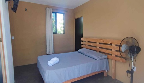 Basic Double Room, Private Bathroom, Pool View