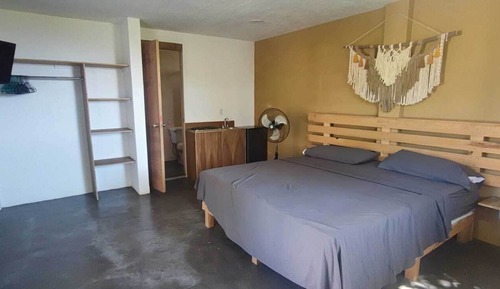 Basic Double Room, 1 Bedroom, Refrigerator, Pool View