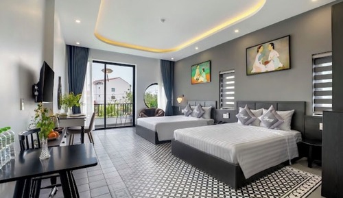 Panoramic Studio Suite, 1 Bedroom, Kitchenette, Garden View