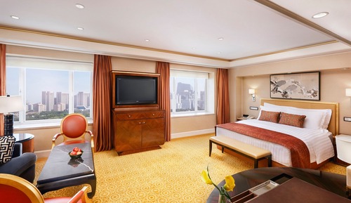 Deluxe Studio, 1 King Bed, City View