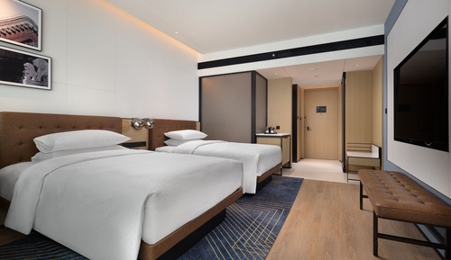 Superior Room, 2 Double Beds, City View