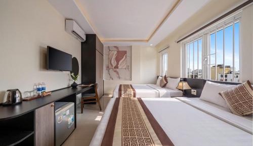 Standard Double Room with Two Double Beds