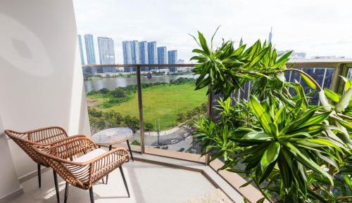 Two-Bedroom Apartment with Balcony