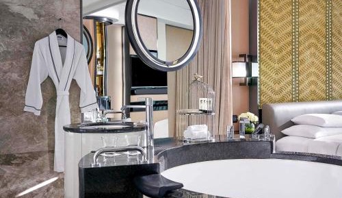 Luxury King Room inclusive Mini Bar for the first round and 20% off F&B at hotel’s in-house restaurants