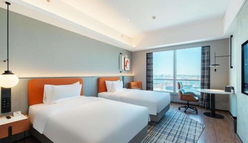 Deluxe Twin Room with Ocean View