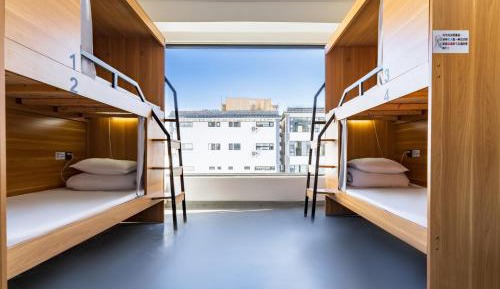 Bed in 4-Bed Male Dormitory Room