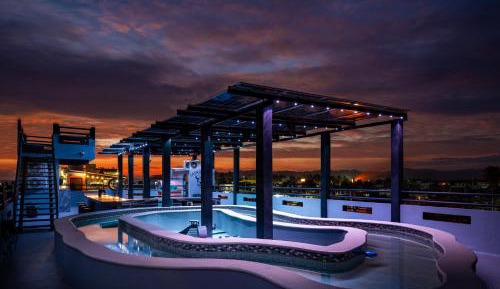 Studio with Pool View