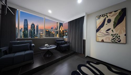 Twin Room with City View
