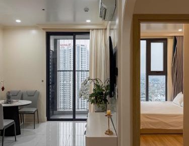 One-Bedroom Apartment with Balcony and City View