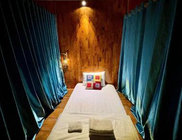 Single Bed in Female Dormitory Room