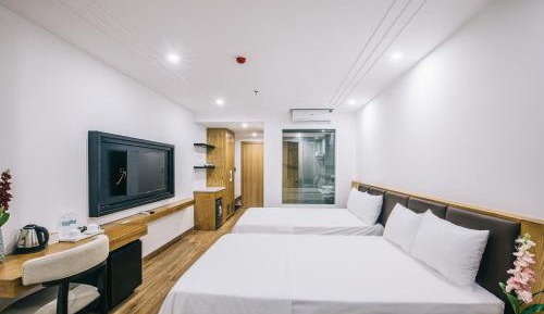 Quadruple Room with Sea View