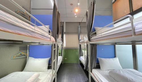 Bed in 8-Bed Female Dormitory Room