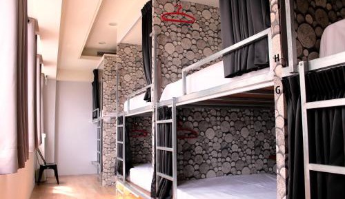 Double Bed in Female Dormitory Room