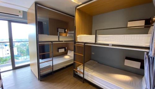 8-Bed Female Dormitory Room