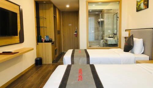 Deluxe Twin Room with Sea View
