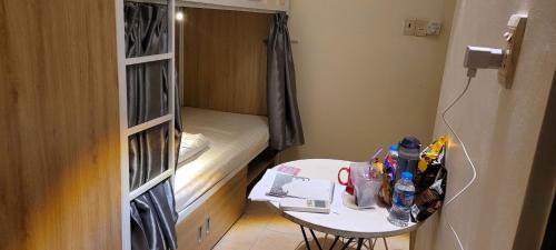Single Bed in Dormitory Room