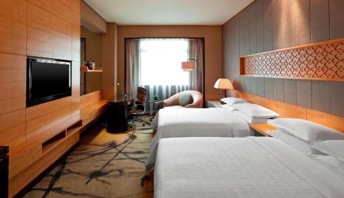 Deluxe Twin, Guest room, 2 Single Beds, City view
