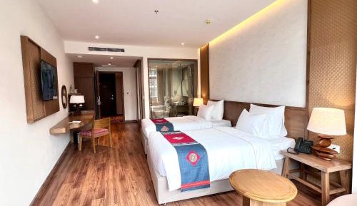 Deluxe Twin Room with Garden View