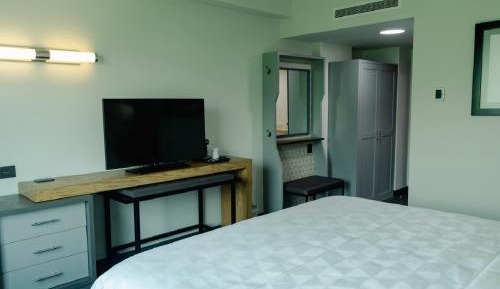 King Room with Wheelchair Accessible Roll In Shower - Non-Smoking