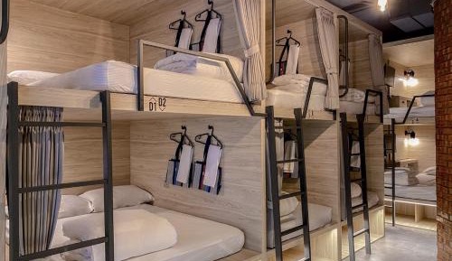Bunk Bed in Mixed Dormitory Room