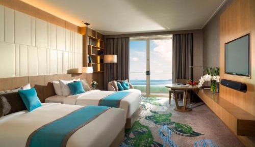 Classic Twin Room with Ocean View - High Floor