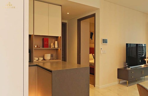 Thu Thiem Apartment | Luxurious retreat in Metropole/City View A10