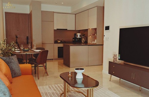 Thu Thiem Apartment | Luxurious retreat in Metropole/City View A10