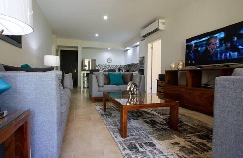 Villa Juarez Condo | NEW! Private Patio w/Lagoon View+Pools, Gym, Golf