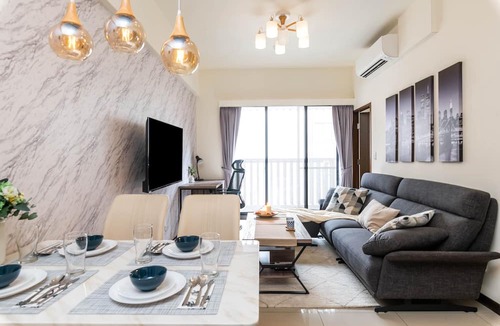 Ximending Condo | 2B1bLK, Stylish & Comfortable, 5 Min to Ximen MRT