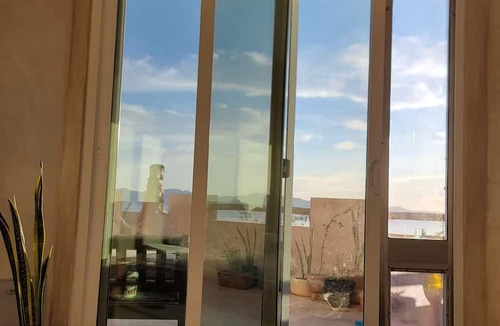 El Sargento Apartment | Cozy 1-bedroom studio with amazing sunrise view of Cerralvo - with AC-