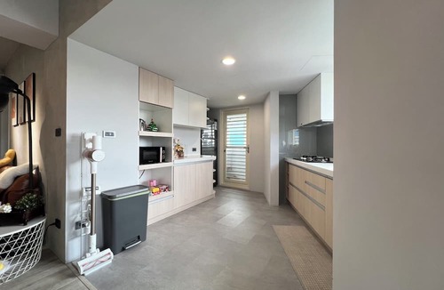 Daan Apartment | Zhongxiao Fuxing High-Rise View Apartment - Three Rooms, Two Bathrooms